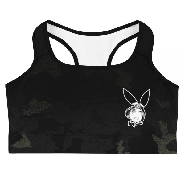 Sad Bunny Camo Sports Bra