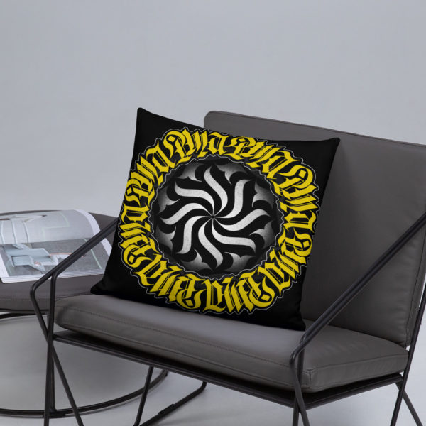 P.M.A Calligram Pillow